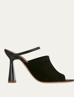 Malone Souliers suede Nina block heel size 39